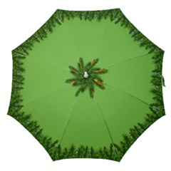 New-year-green Straight Umbrellas by nateshop