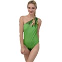 New-year-green To One Side Swimsuit View1