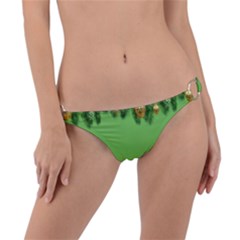 New-year-green Ring Detail Bikini Bottom by nateshop