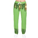 New-year-green Women velvet Drawstring Pants View1