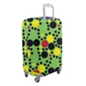 Pattern-polka Green Yelow Black Luggage Cover (Small) View2