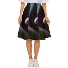 Planets In Space Classic Short Skirt by Sapixe