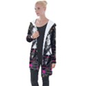 Grunge Witch Longline Hooded Cardigan View1