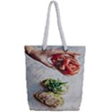 A Beautiful Bruschetta Full Print Rope Handle Tote (Small) View2