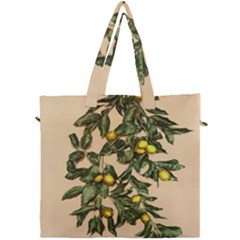 A Vintage Bunch Of Lemons Canvas Travel Bag by ConteMonfrey