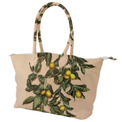 A Vintage Bunch Of Lemons Canvas Shoulder Bag by ConteMonfrey