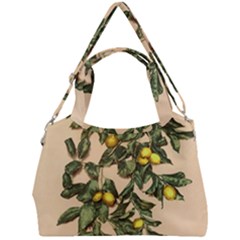 A Vintage Bunch Of Lemons Double Compartment Shoulder Bag by ConteMonfrey