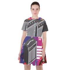 Music Abstract Background Energy Sailor Dress by danenraven