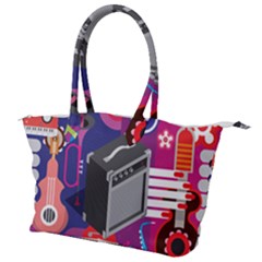 Music Abstract Background Energy Canvas Shoulder Bag by danenraven