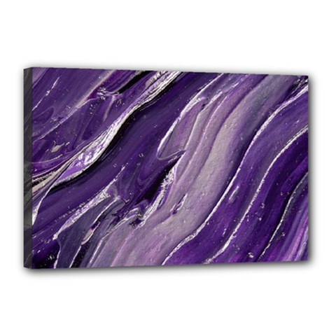 Paint Ornament Vivid Vibrant Canvas 18  X 12  (stretched) by danenraven