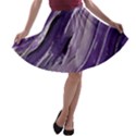 Paint Ornament Vivid Vibrant A-line Skater Skirt View1