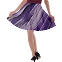 Paint Ornament Vivid Vibrant A-line Skater Skirt View2