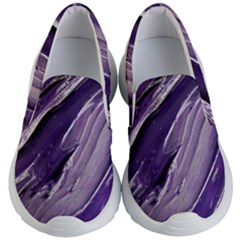 Paint Ornament Vivid Vibrant Kids Lightweight Slip Ons by danenraven