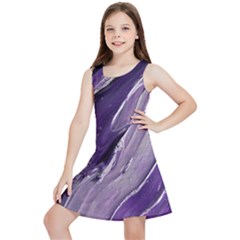 Paint Ornament Vivid Vibrant Kids  Lightweight Sleeveless Dress by danenraven