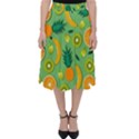 Fruit Tropical Pattern Design Art Classic Midi Skirt View1