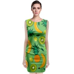 Fruit Tropical Pattern Design Art Classic Sleeveless Midi Dress by danenraven