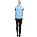 Plane Sky Background Pattern Women s Button Up Vest View2