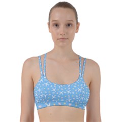 Plane Sky Background Pattern Line Them Up Sports Bra by danenraven