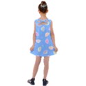 Illustration Seashell Clam Pattern Art Design Kids  Cross Back Dress View2