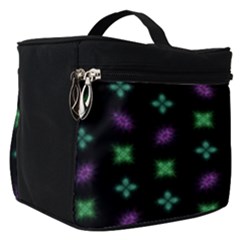 Pattern Background Bright Pattern Make Up Travel Bag (small) by danenraven