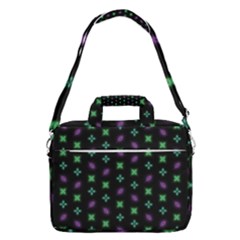 Pattern Background Bright Pattern Macbook Pro 16  Shoulder Laptop Bag by danenraven