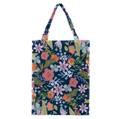 Flower Floral Background Painting Classic Tote Bag by danenraven