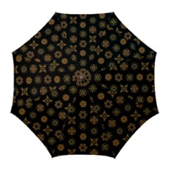 Pattern Mandala Ornate Ornamental Golf Umbrellas