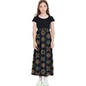 Pattern Mandala Ornate Ornamental Kids  Flared Maxi Skirt View1