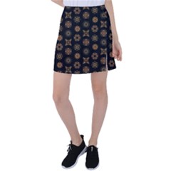 Pattern Mandala Ornate Ornamental Tennis Skirt by danenraven