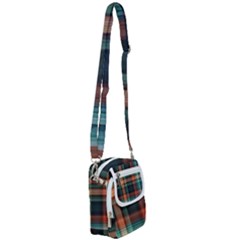 Plaid Tartan Checkered Tablecloth Shoulder Strap Belt Bag by danenraven