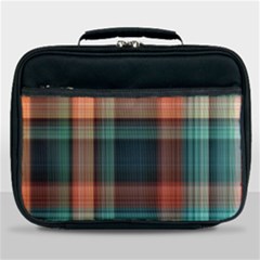 Plaid Tartan Checkered Tablecloth Lunch Bag by danenraven