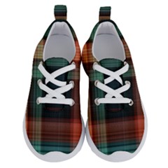 Plaid Tartan Checkered Tablecloth Running Shoes by danenraven