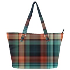 Plaid Tartan Checkered Tablecloth Full Print Shoulder Bag by danenraven