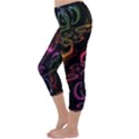 Patina Swirl Capri Winter Leggings  View2