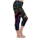 Patina Swirl Capri Winter Leggings  View3