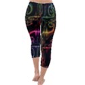 Patina Swirl Capri Winter Leggings  View4