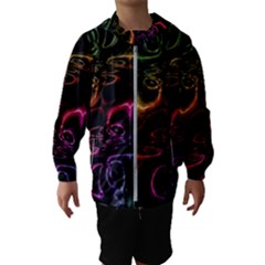 Patina Swirl Kids  Hooded Windbreaker