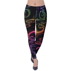 Patina Swirl Velvet Leggings by MRNStudios