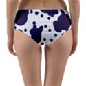 Illustration Cow Pattern Texture Cloth Dot Animal Reversible Mid-Waist Bikini Bottoms View4