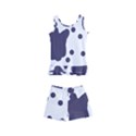 Illustration Cow Pattern Texture Cloth Dot Animal Kids  Boyleg Swimsuit View1