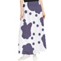 Illustration Cow Pattern Texture Cloth Dot Animal Maxi Chiffon Skirt View1