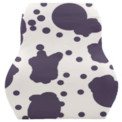 Illustration Cow Pattern Texture Cloth Dot Animal Car Seat Back Cushion  by danenraven