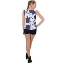 Illustration Cow Pattern Texture Cloth Dot Animal Bubble Hem Chiffon Tank Top View2