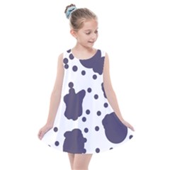 Illustration Cow Pattern Texture Cloth Dot Animal Kids  Summer Dress by danenraven