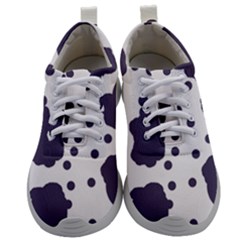 Illustration Cow Pattern Texture Cloth Dot Animal Mens Athletic Shoes by danenraven