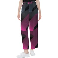 Hexagon Geometric Art Design Women s Pants  by danenraven