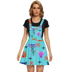 Illustration Design Gardening Texture Apron Dress