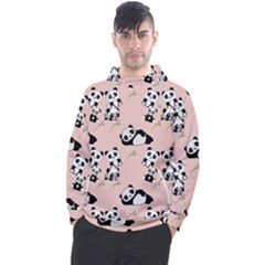 Pattern Panda Bear Men s Pullover Hoodie by danenraven