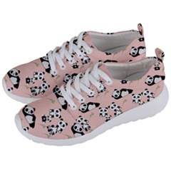 Pattern Panda Bear Men s Lightweight Sports Shoes by danenraven