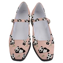 Pattern Panda Bear Women s Mary Jane Shoes by danenraven